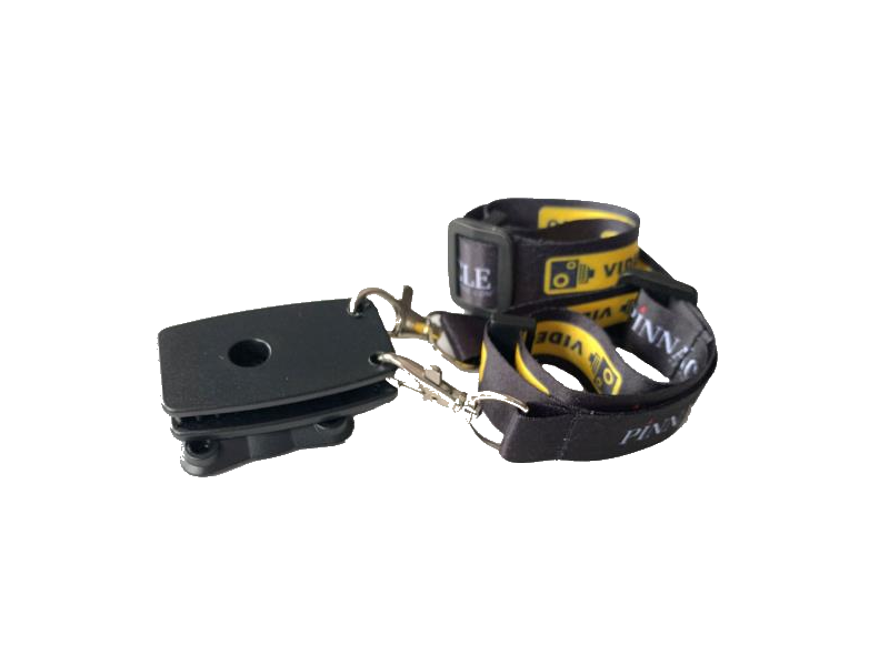 Audio-Visual Lanyard with Customised Spring Clip For PR6